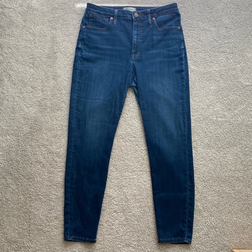 Madewell Curvy high rise skinny jean. Great condition! Size 30”